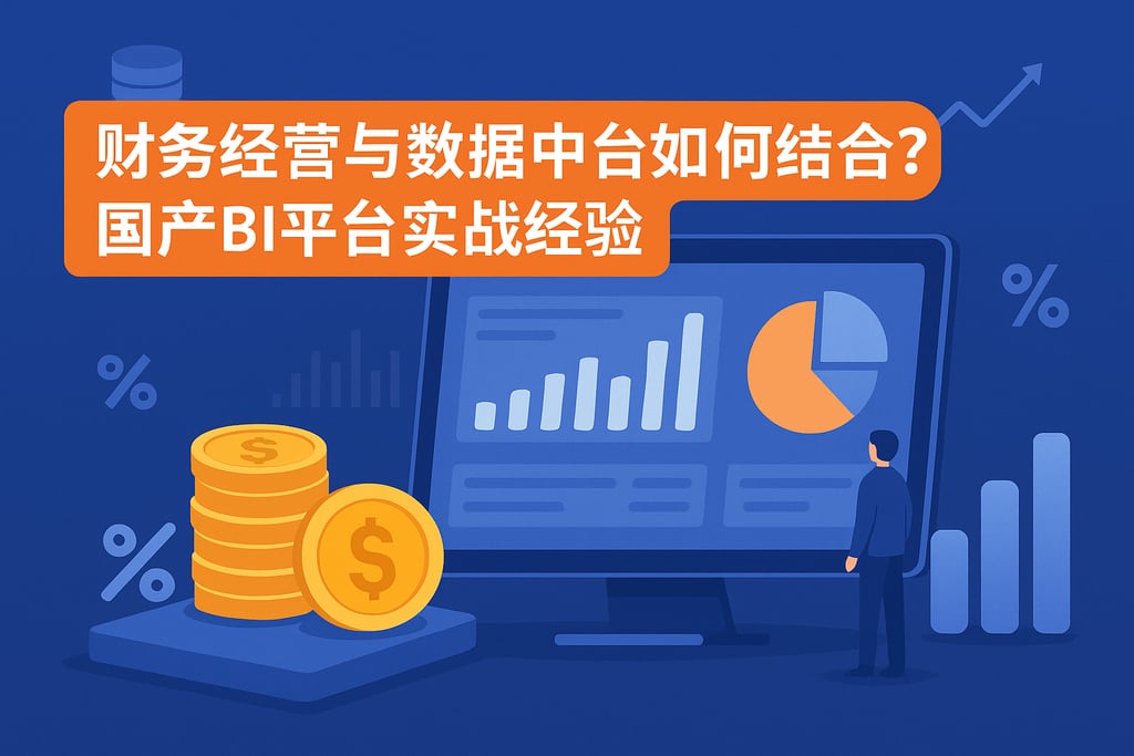 财务经营与数据中台如何结合？国产BI平台实战经验