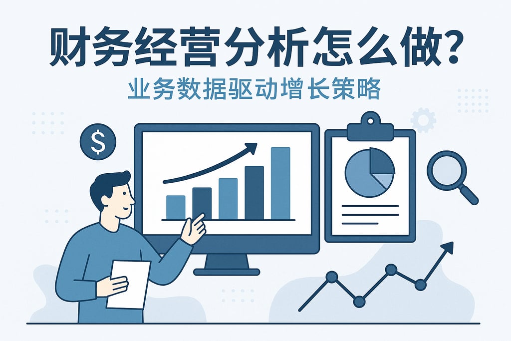 财务经营分析怎么做？业务数据驱动增长策略