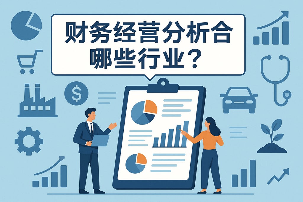 财务经营分析适合哪些行业？场景化应用满足多元需求