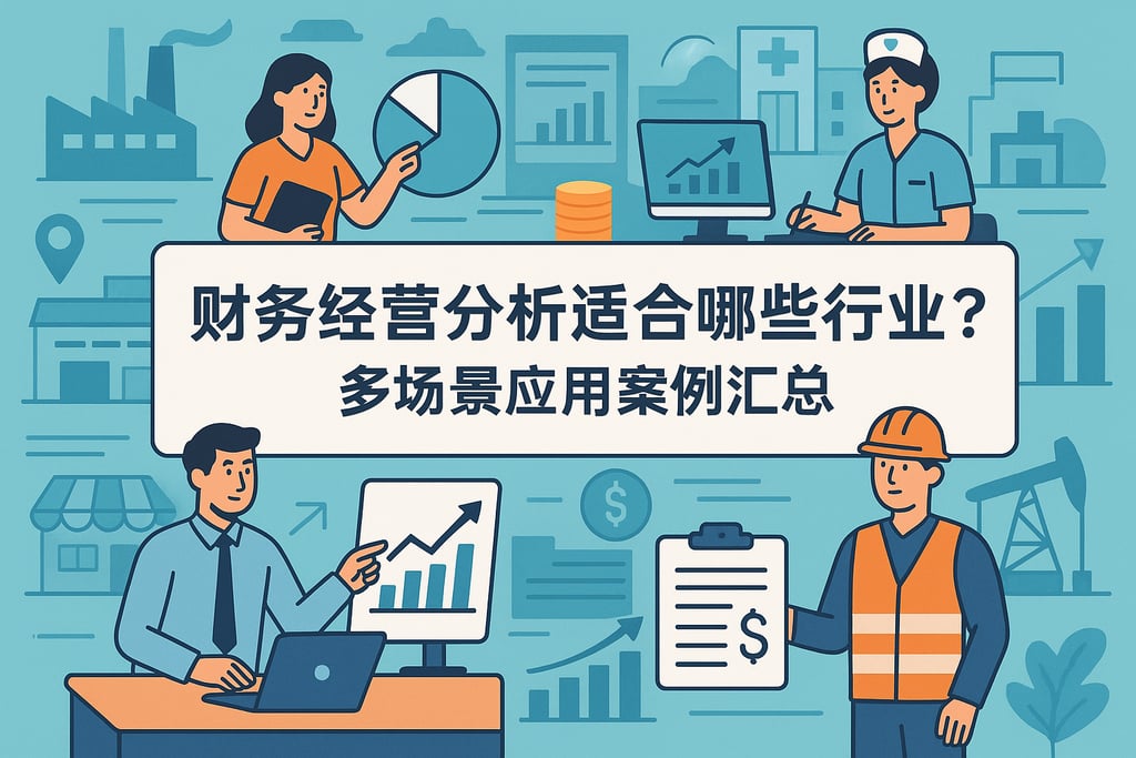 财务经营分析适合哪些行业？多场景应用案例汇总