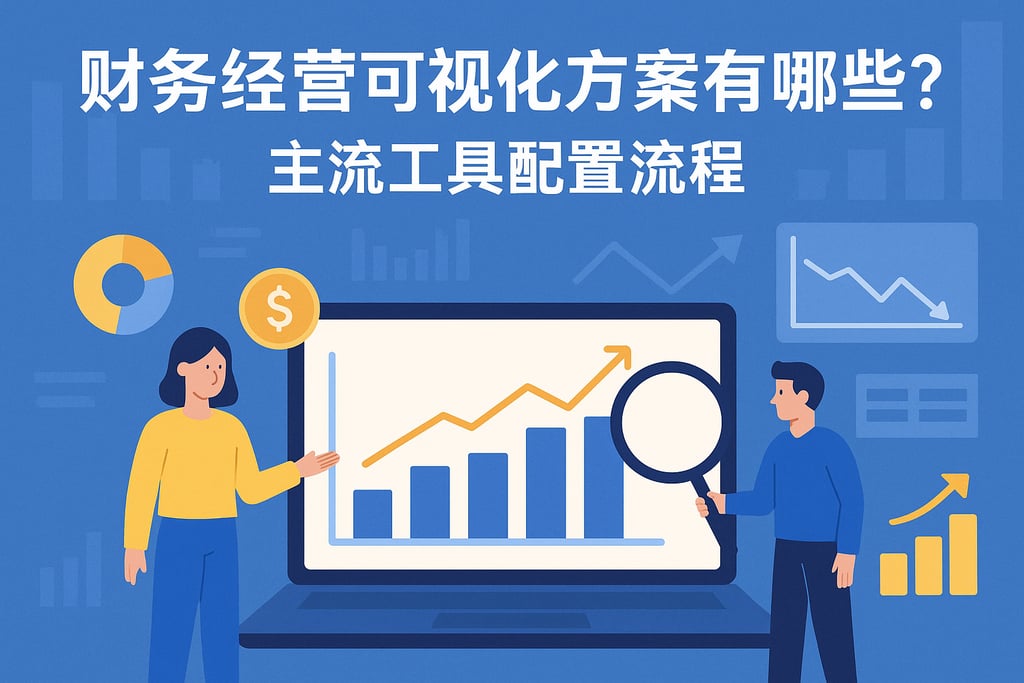 财务经营可视化方案有哪些？主流工具配置流程