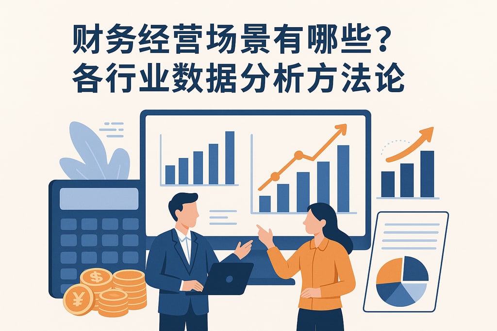 财务经营场景有哪些？各行业数据分析方法论