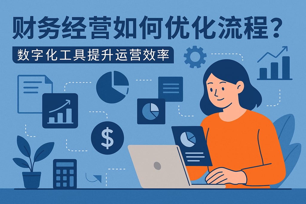 财务经营如何优化流程？数字化工具提升运营效率