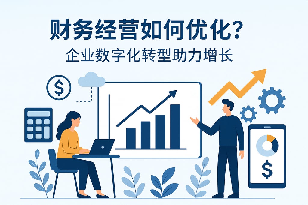 财务经营如何优化？企业数字化转型助力增长