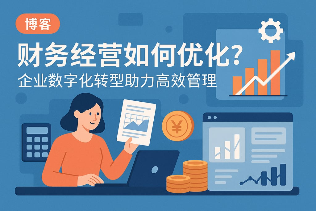 财务经营如何优化？企业数字化转型助力高效管理