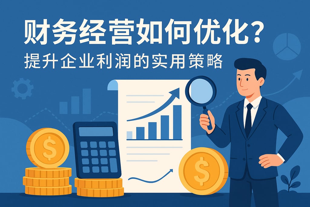 财务经营如何优化？提升企业利润的实用策略