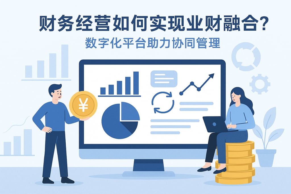 财务经营如何实现业财融合？数字化平台助力协同管理