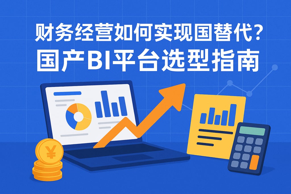 财务经营如何实现国产替代？国产BI平台选型指南