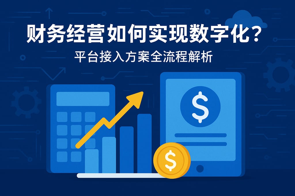 财务经营如何实现数字化？平台接入方案全流程解析