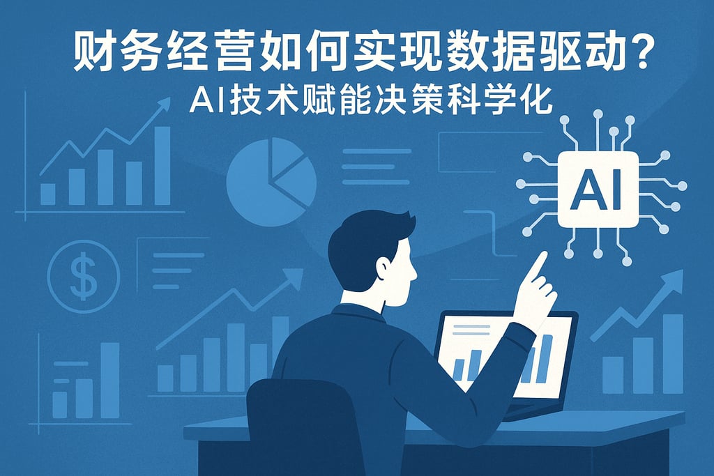 财务经营如何实现数据驱动？AI技术赋能决策科学化