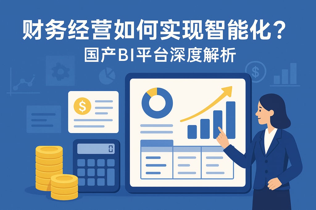 财务经营如何实现智能化？国产BI平台深度解析