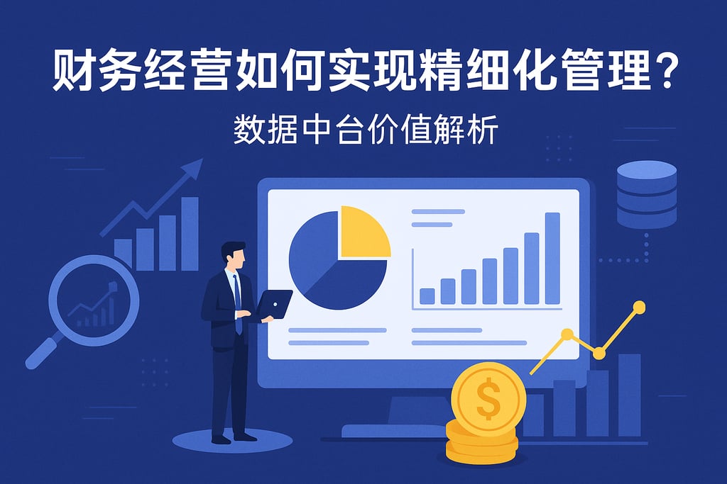 财务经营如何实现精细化管理？数据中台价值解析