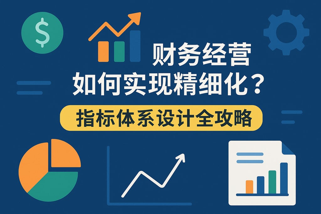 财务经营如何实现精细化？指标体系设计全攻略