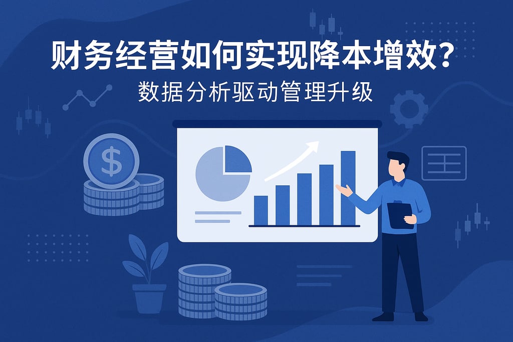 财务经营如何实现降本增效？数据分析驱动管理升级