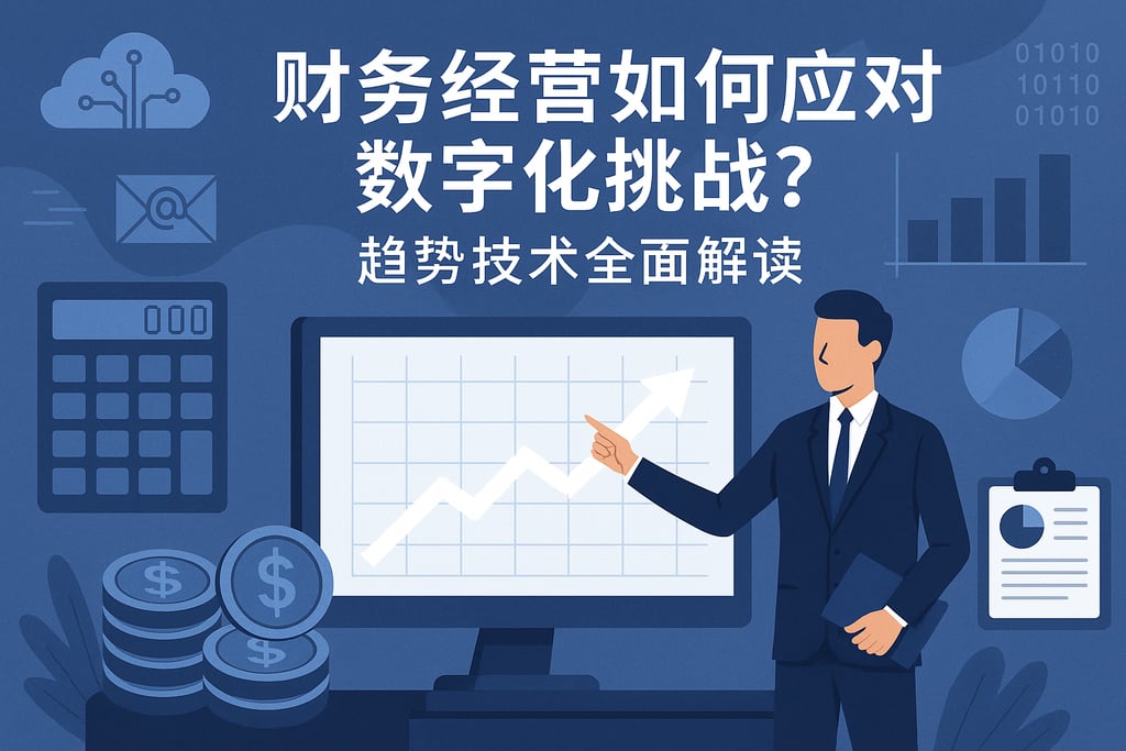 财务经营如何应对数字化挑战？趋势技术全面解读