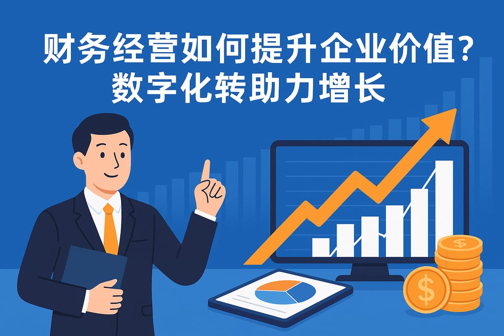 财务经营如何提升企业价值？数字化转型助力增长