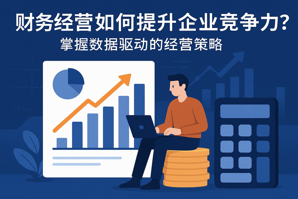 财务经营如何提升企业竞争力？掌握数据驱动的经营策略