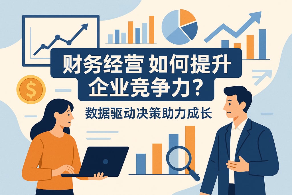 财务经营如何提升企业竞争力？数据驱动决策助力成长