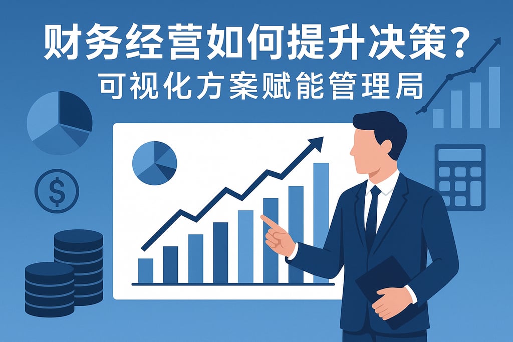 财务经营如何提升决策？可视化方案赋能管理层