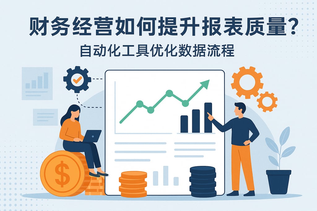 财务经营如何提升报表质量？自动化工具优化数据流程