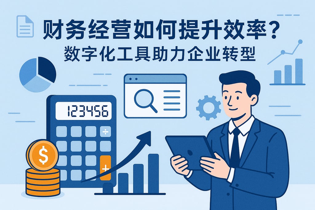 财务经营如何提升效率？数字化工具助力企业转型