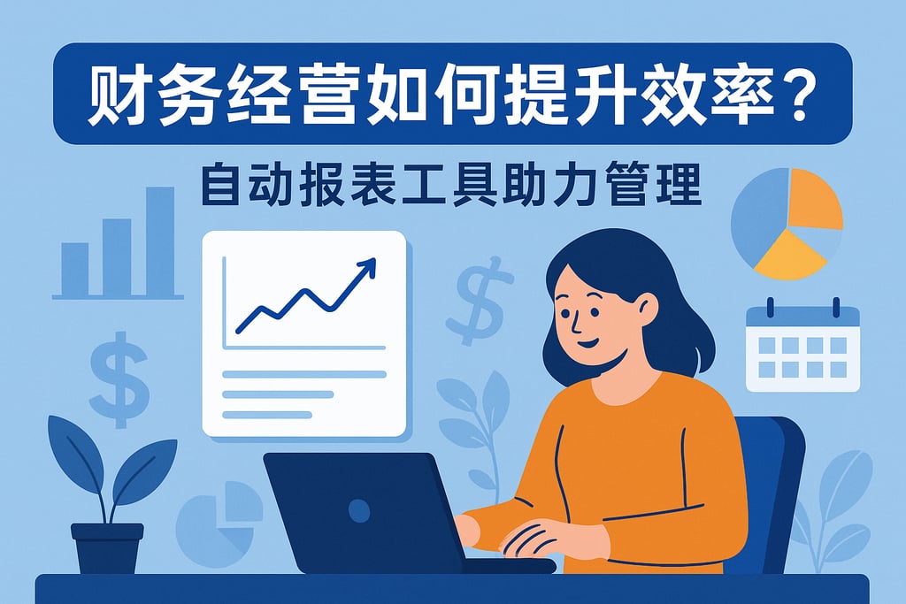 财务经营如何提升效率？自动报表工具助力管理