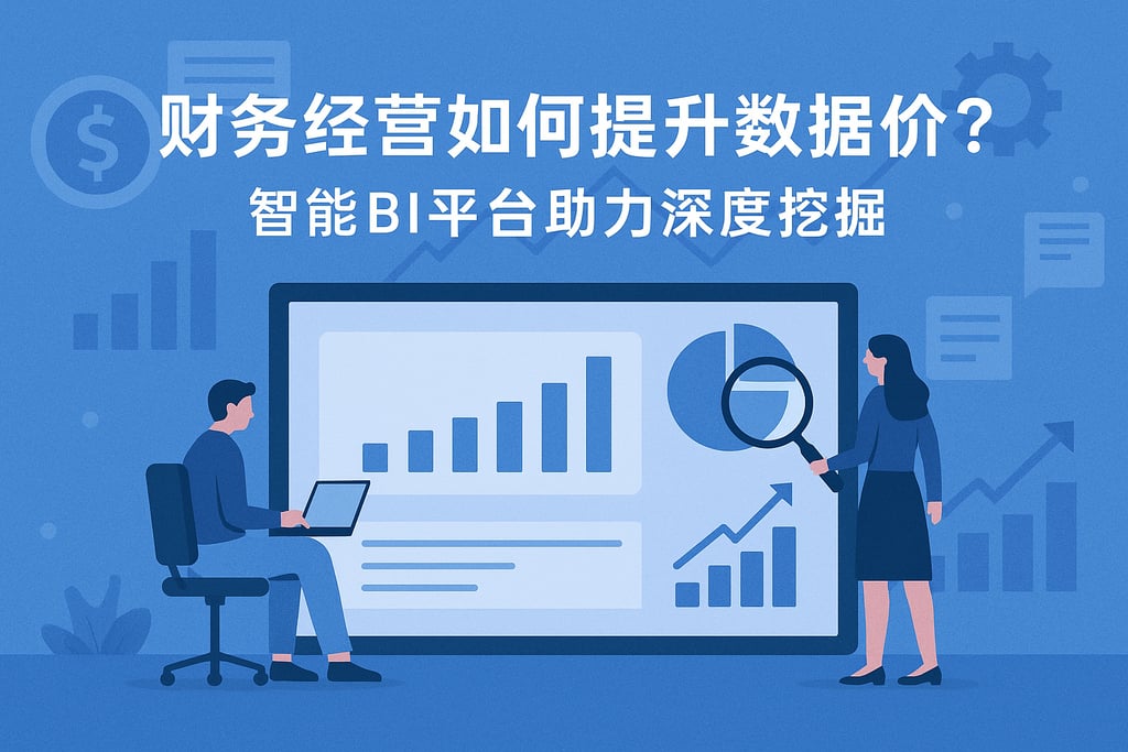 财务经营如何提升数据价值？智能BI平台助力深度挖掘