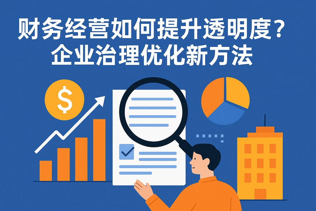 财务经营如何提升透明度？企业治理优化新方法