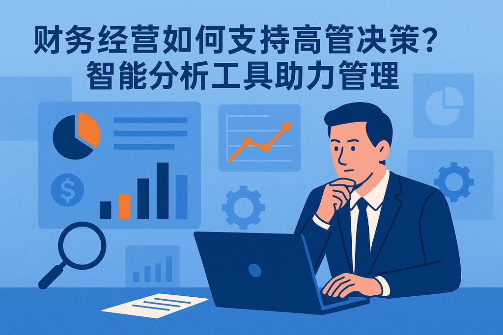 财务经营如何支持高管决策？智能分析工具助力管理
