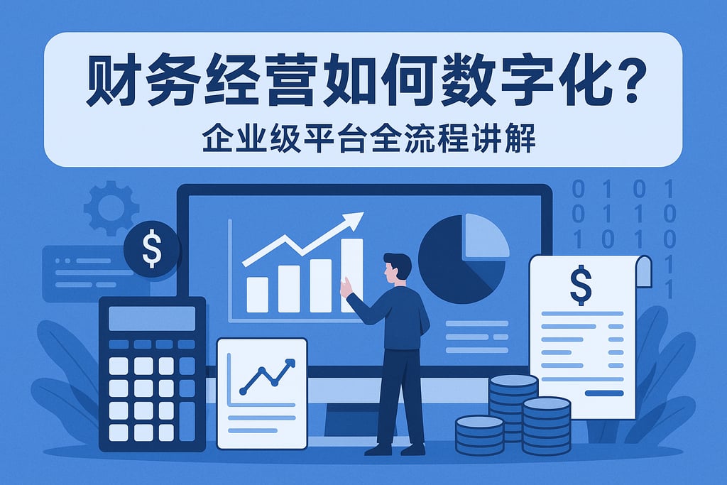 财务经营如何数字化？企业级平台全流程讲解