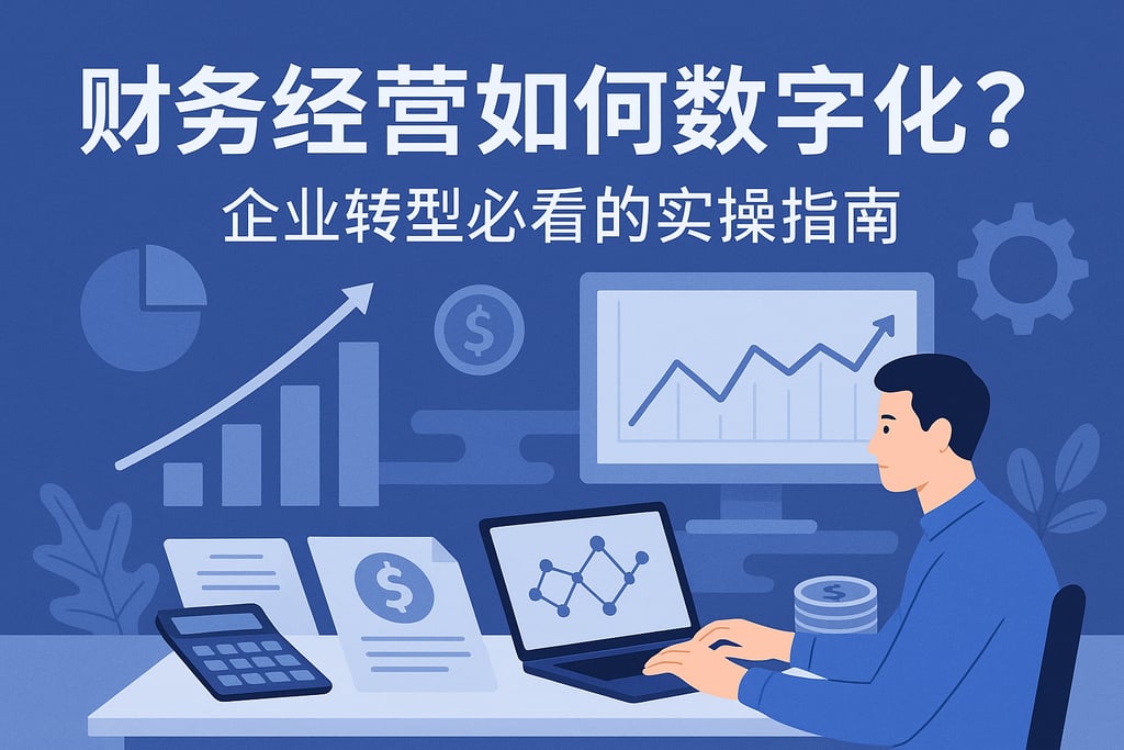财务经营如何数字化？企业转型必看的实操指南