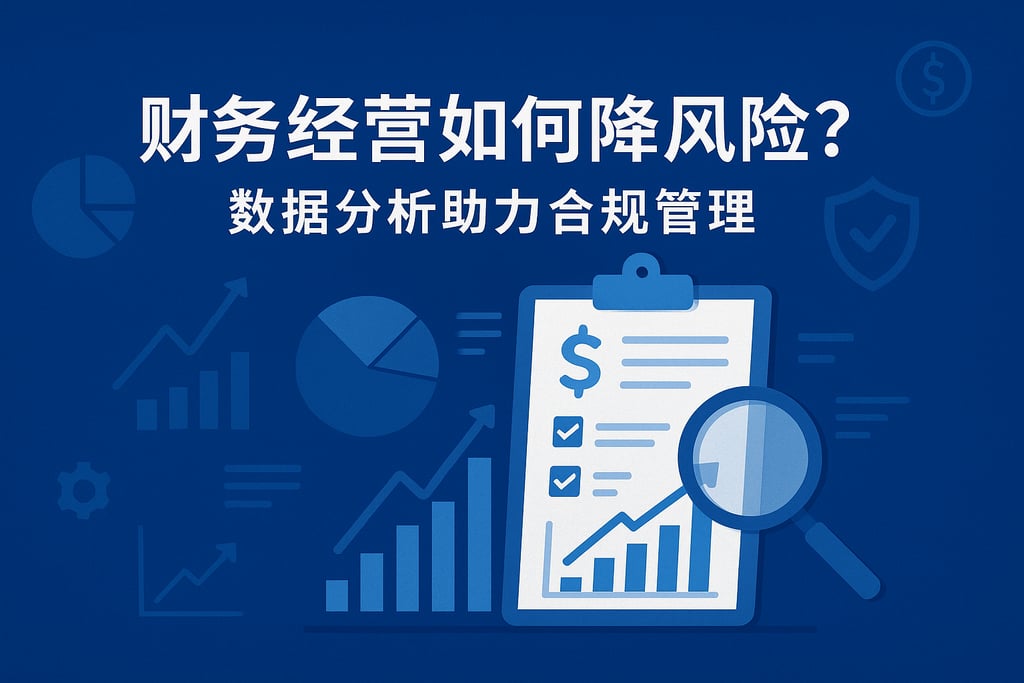 财务经营如何降风险？数据分析助力合规管理
