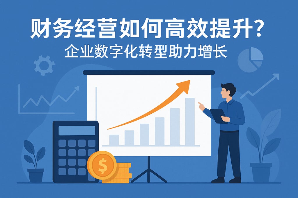 财务经营如何高效提升？企业数字化转型助力增长