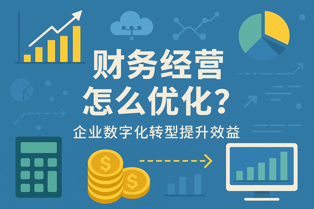 财务经营怎么优化？企业数字化转型提升效益