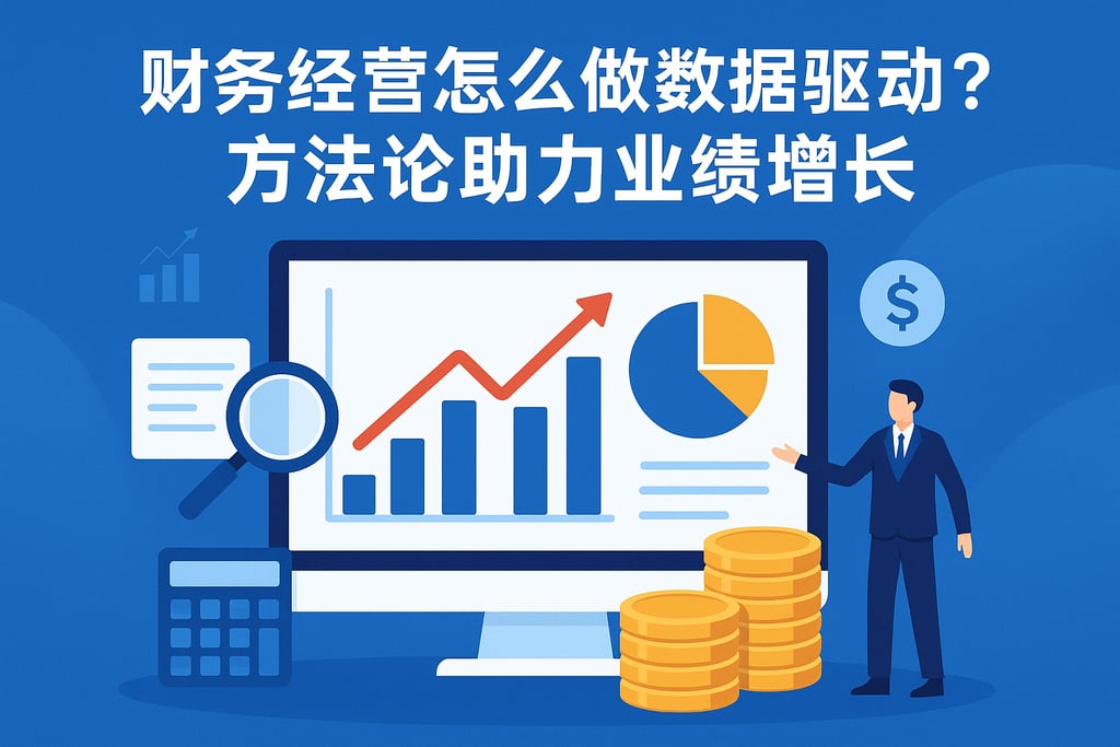 财务经营怎么做数据驱动？方法论助力业绩增长