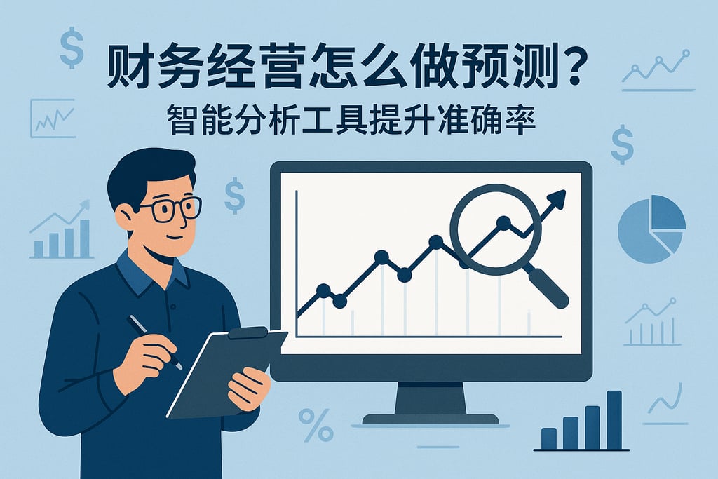 财务经营怎么做预测？智能分析工具提升准确率