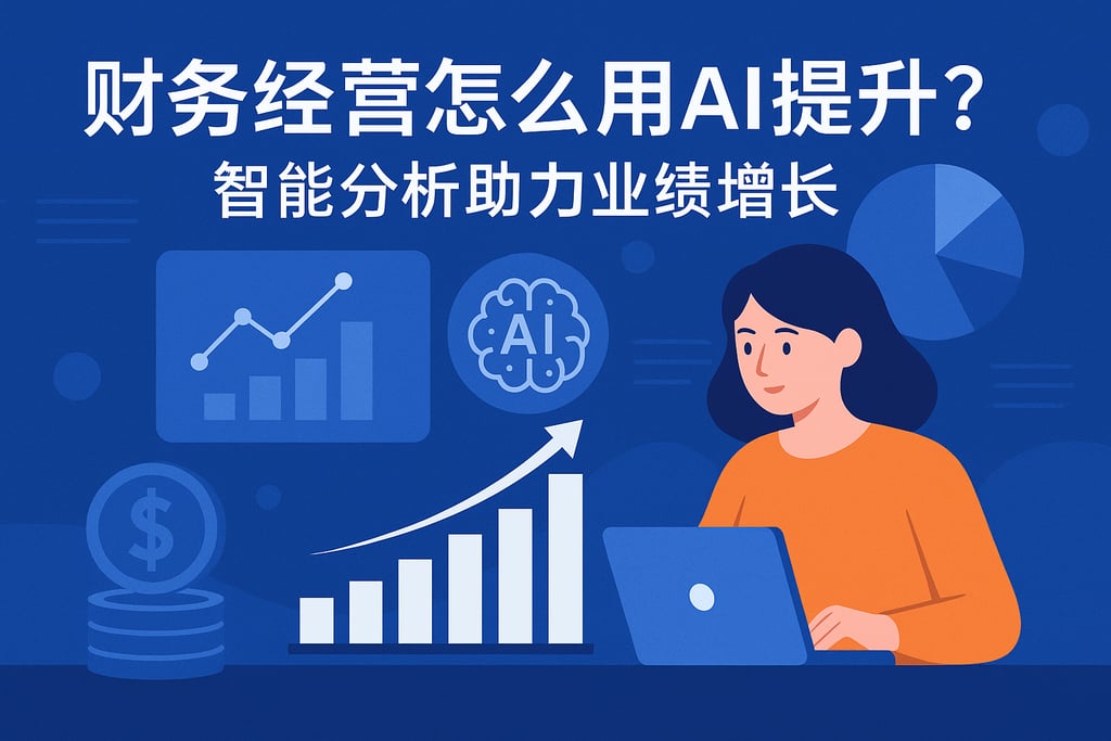 财务经营怎么用AI提升？智能分析助力业绩增长