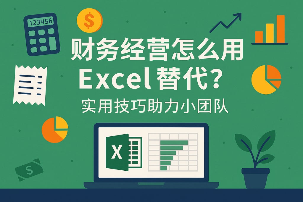 财务经营怎么用Excel替代？实用技巧助力小团队
