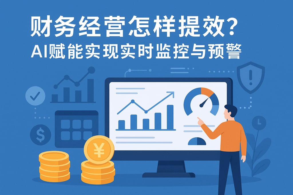 财务经营怎样提效？AI赋能实现实时监控与预警