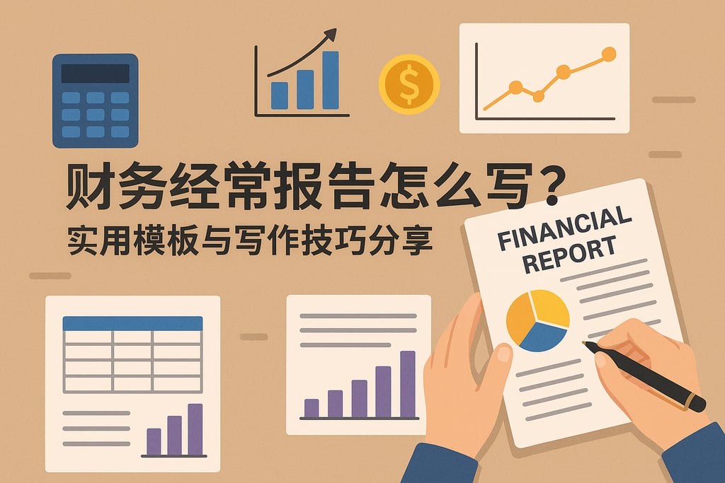 财务经营报告怎么写？实用模板与写作技巧分享
