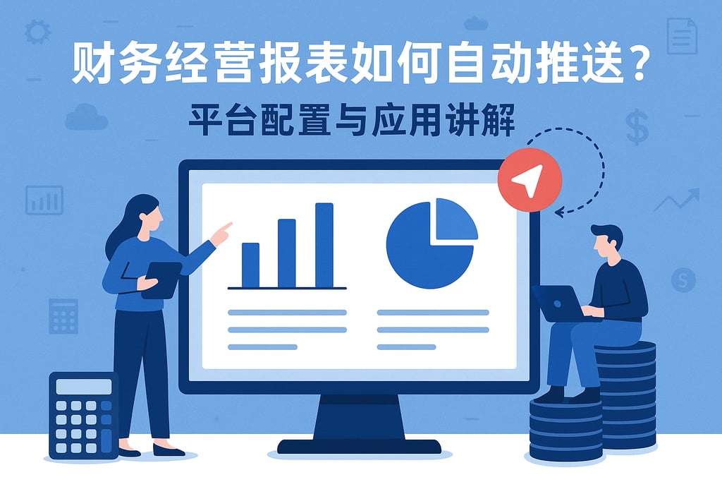 财务经营报表如何自动推送？平台配置与应用讲解