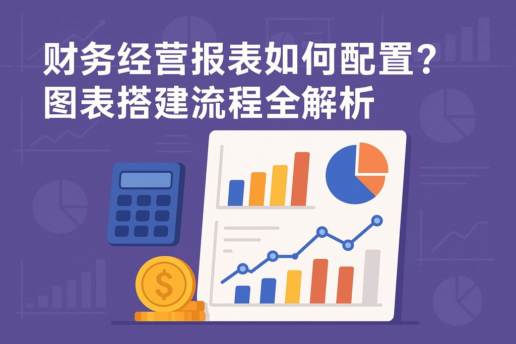 财务经营报表如何配置？图表搭建流程全解析