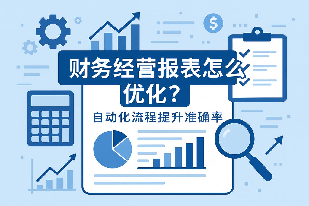 财务经营报表怎么优化？自动化流程提升准确率