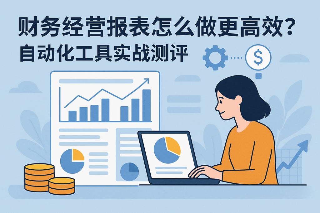 财务经营报表怎么做更高效？自动化工具实战测评