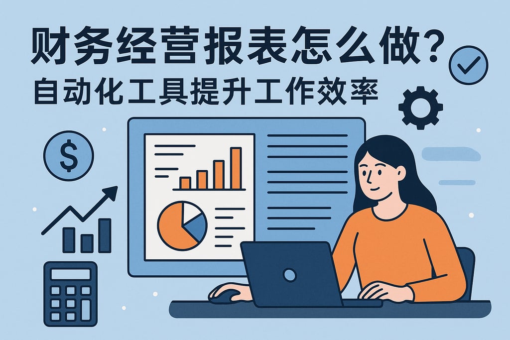 财务经营报表怎么做？自动化工具提升工作效率