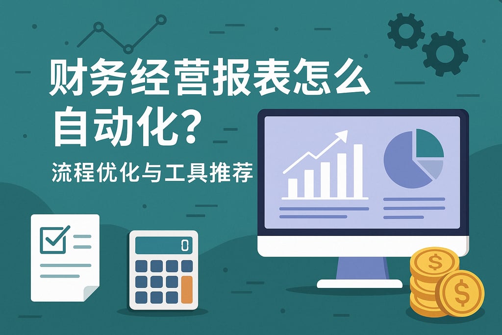 财务经营报表怎么自动化？流程优化与工具推荐