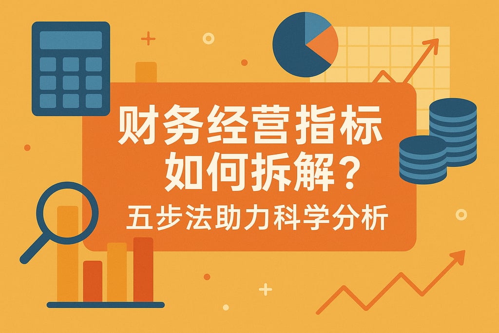 财务经营指标如何拆解？五步法助力科学分析