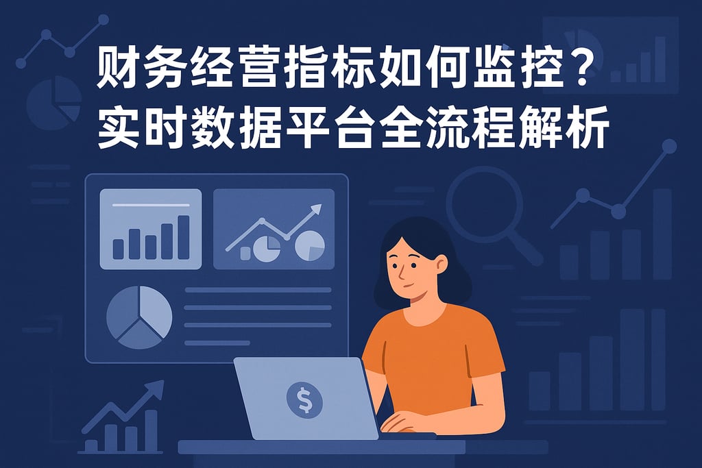财务经营指标如何监控？实时数据平台全流程解析