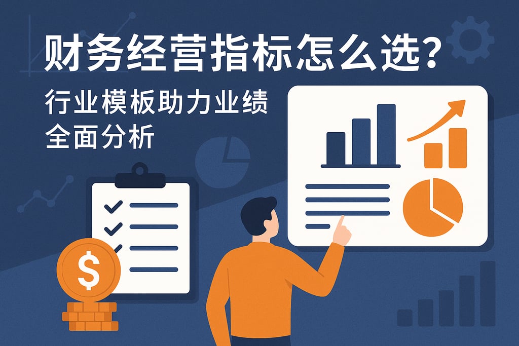 财务经营指标怎么选？行业模板助力业绩全面分析