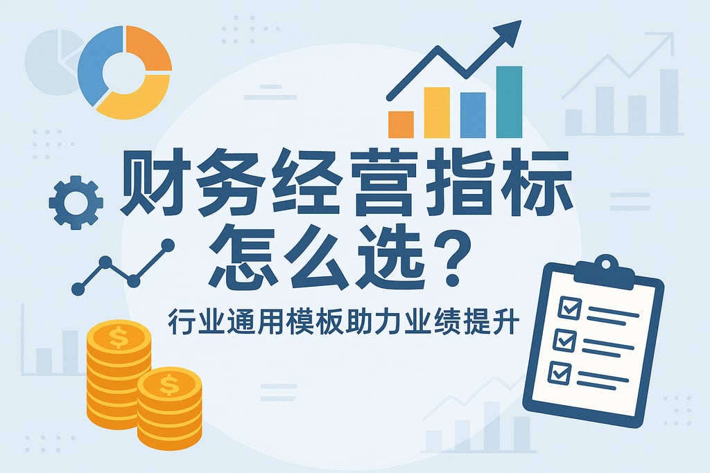 财务经营指标怎么选？行业通用模板助力业绩提升